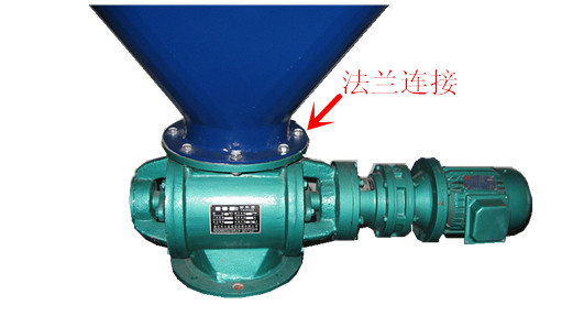 關風機與料斗連接圖片