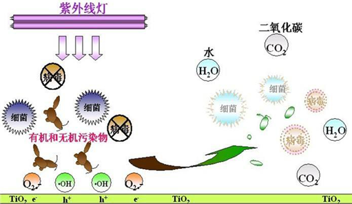 UV光氧廢氣處理設(shè)備工作原理圖片